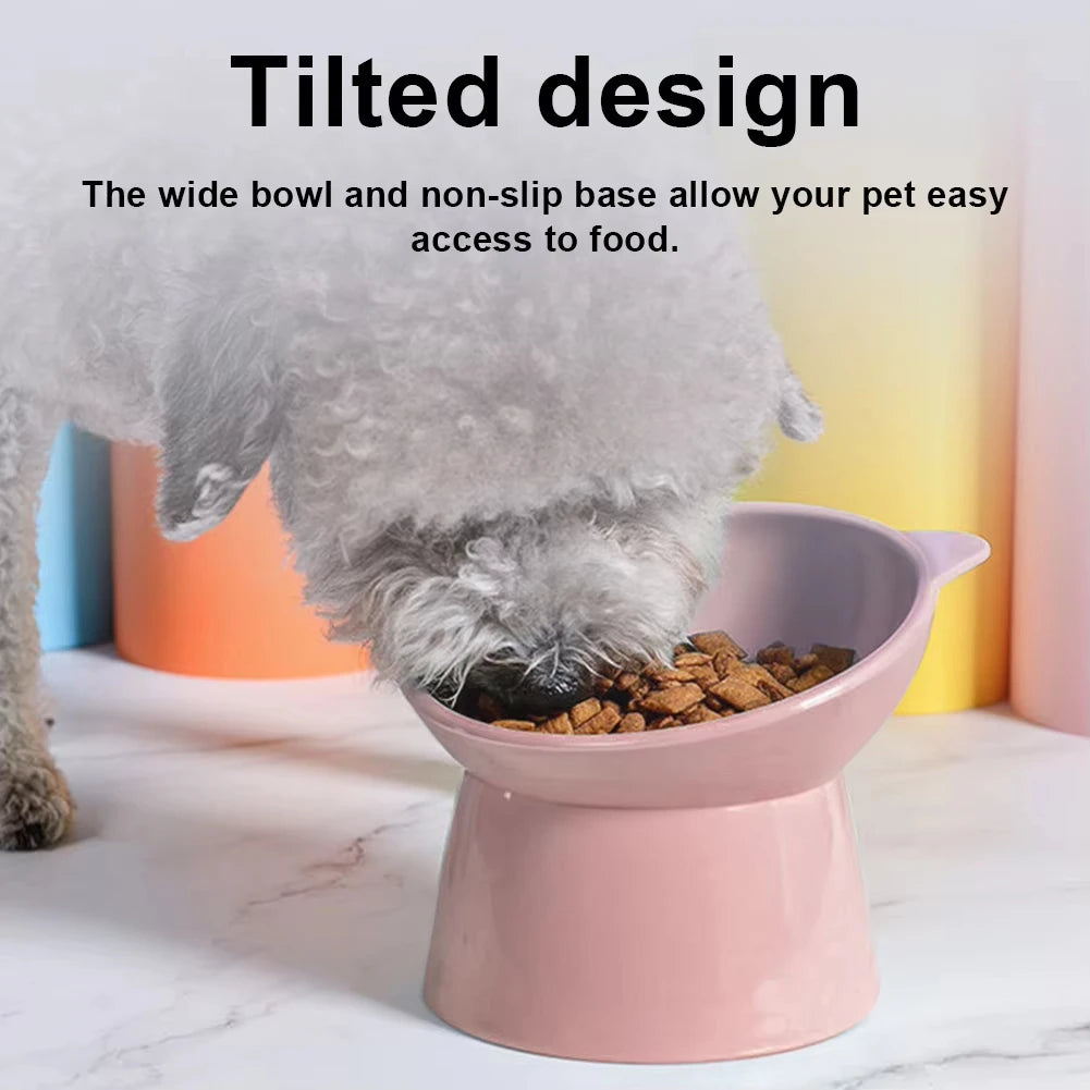 Gamelle surélevée pour chat et chien – Design ergonomique antidérapant